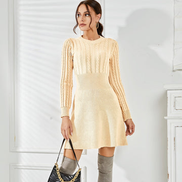 Isarra Knit Sweater Dress - SunsetFashionLA